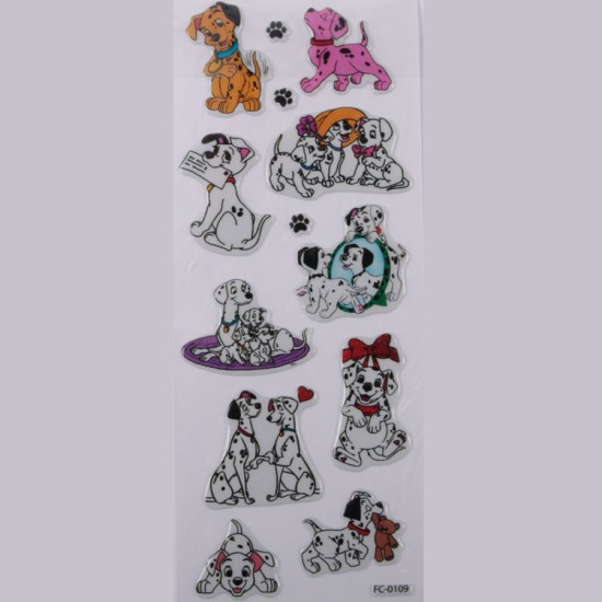 101 Dalmatiner 3 Face Sticker Aufkleber - FC0109 - Mytortenland